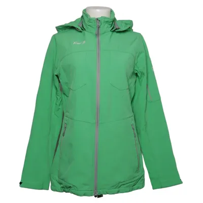 Softshell jacket (Green) from First B Elastane, Polyester