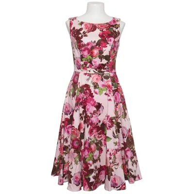 Robe (Rose, Rouge, Multicolore) de Hearts & Roses Coton, Élasthane