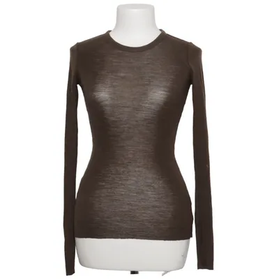 Long sleeve T-shirt (Brown) from Arket Wool