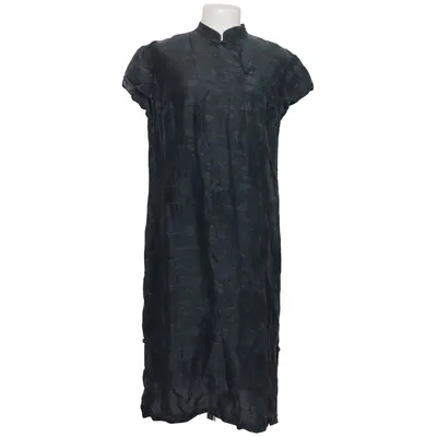 Dress (Gray) from Hessnatur Linen, Silk