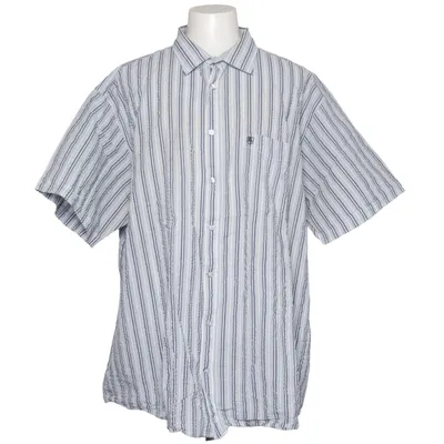 Kortärmad skjorta (Blå, Vit) från Big Fashion