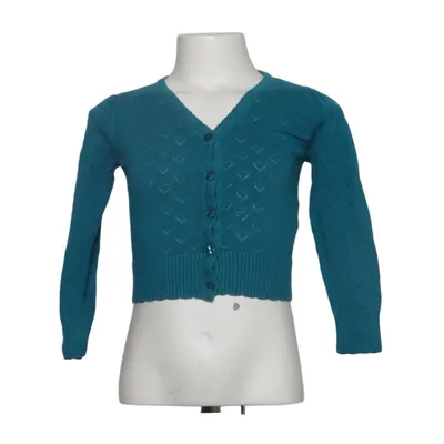 Cardigan (Blauw) van Petit Louie Katoen, Viscose