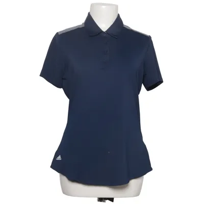 Polo shirt (Blue, Gray) from Adidas Elastane, Recycled polyester