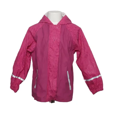 Rain jacket (Pink) from Lupilu Polyester, Polyurethane