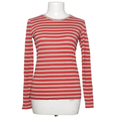 Långärmad t-shirt (Röd, Beige) från Armedangels Bomull, Lyocell