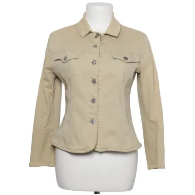 Denim jacket (Beige) from Cimarron Cotton, Elastane