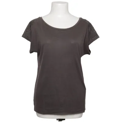 T-shirt (Gray) from IKKS Polyester, Viscose