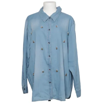 Chemise en jean (Bleu) de Couchel Coton