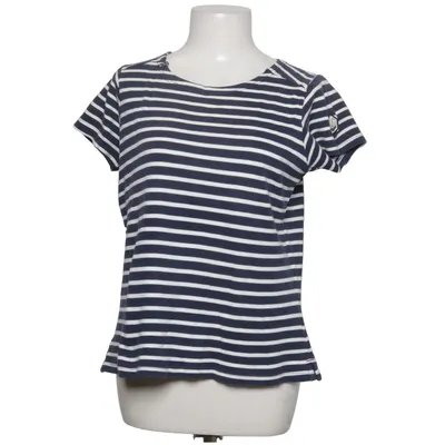 T-shirt (Blue, White) from Voile Bleue Cotton