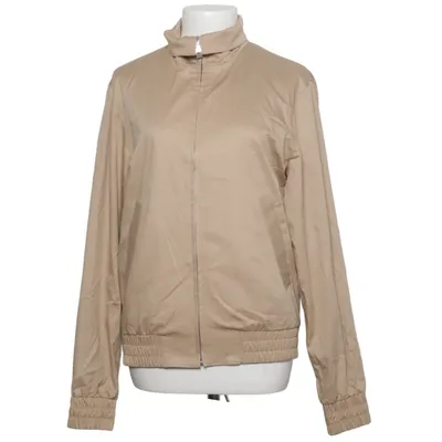 Bomber jacket (Beige) from Sandro Acetate, Cotton, Elastane, Lyocell, Viscose
