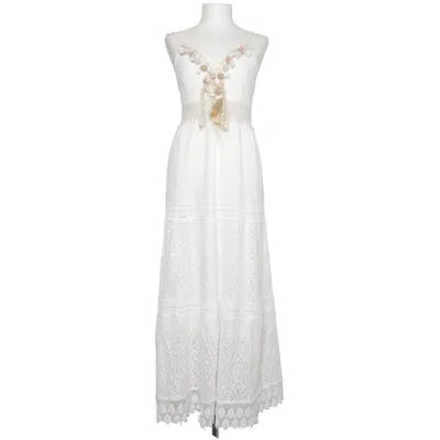 Beach dress (White) from Elisa Immagine Elastane, Polyester