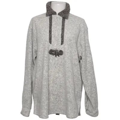 Fleecetröja (Grå) från Alphorn Polyester, Viskos