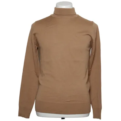 Turtleneck (Beige) from Zara Man Basic Acrylic, Wool