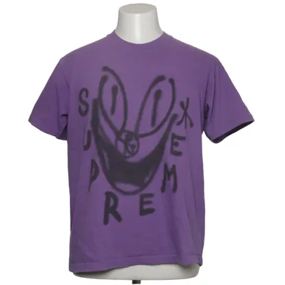 T-shirt (Lila) van Supreme Katoen