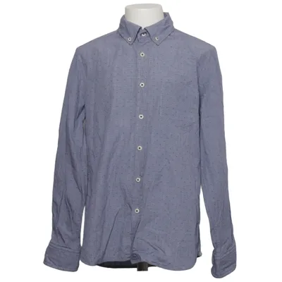Buttondown-skjorta (Blå, Vit) från Massimo Dutti Boys & Girls Bomull