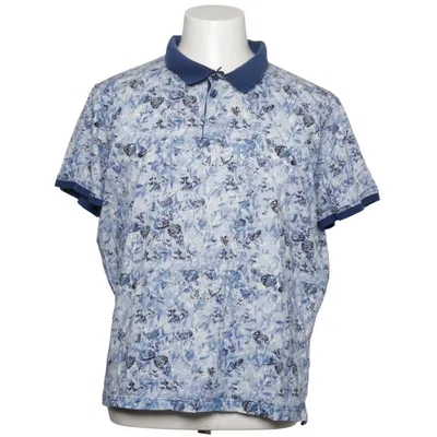 Poloshirt (Blau, Weiß) von State of Art Baumwolle