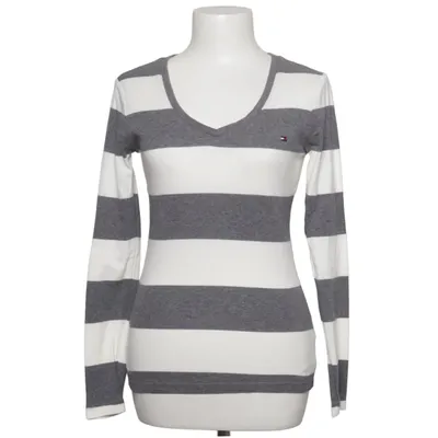 Pullover (Grijs, Wit) van Tommy Hilfiger Katoen