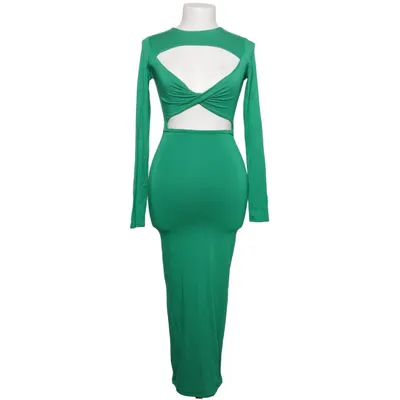 Maxi dress (Green) from Naked Wardrobe Elastane, Viscose