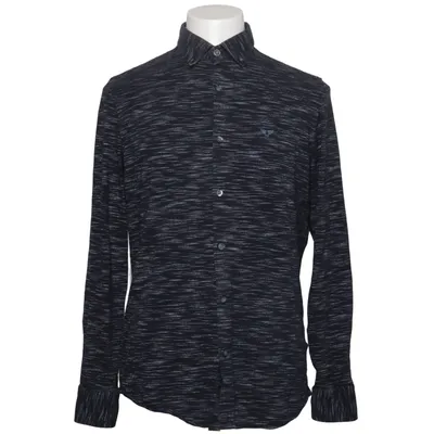 Chemise (Bleu, Gris) de PME Legend Coton, Élasthane, Polyester
