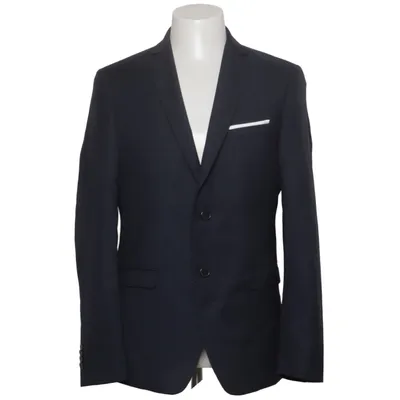 Blazer (Blauw) van Father & Sons Viscose, Wol