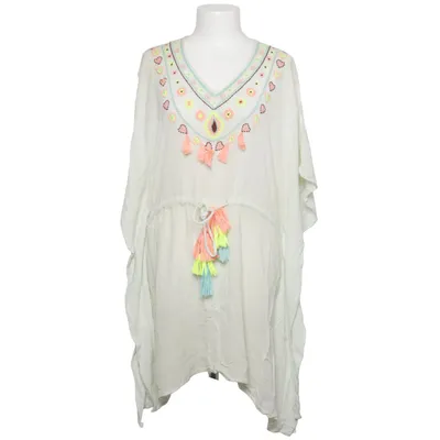 Beach dress (White, Multicolored) from Primark Viscose