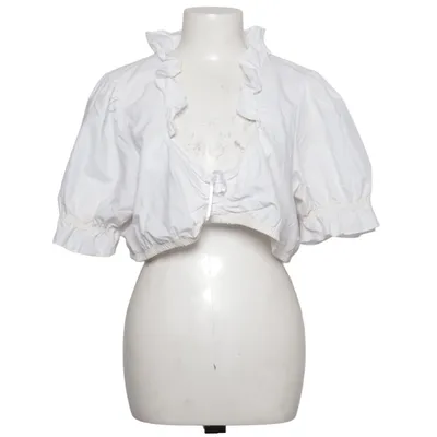 Dirndlblus (Vit) från Lifos Bomull, Polyester