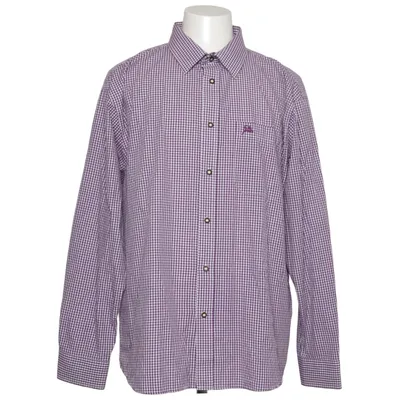 Chemise (Violet, Blanc) de Alpin Coton, Polyester