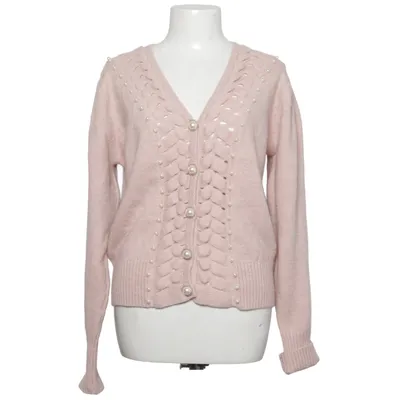 Cardigan (Beige) from Kriss Sweden Acrylic, Polyamide, Wool