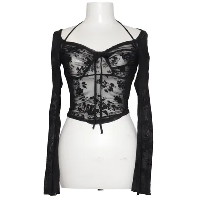 Topp (Svart) från ASOS Design Elastan, Polyester