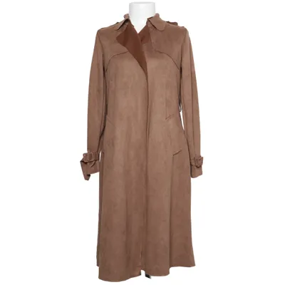 Trenchcoat (Brun) från Batik Bomull, Elastan, Polyester