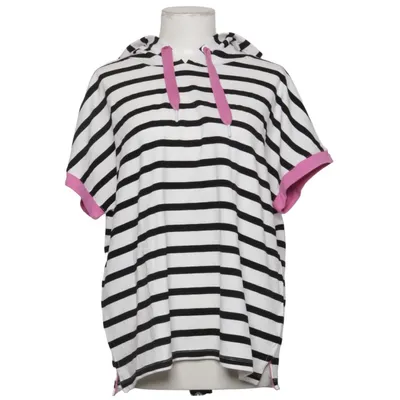 Short sleeve hoodie (White, Black, Pink) from Kenny S. Elastane, Polyester, Viscose