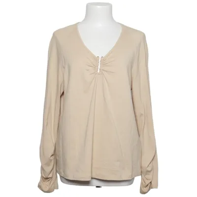 Lange mouwen shirt (Beige) van Les Bleus Katoen, Elastaan, Modal
