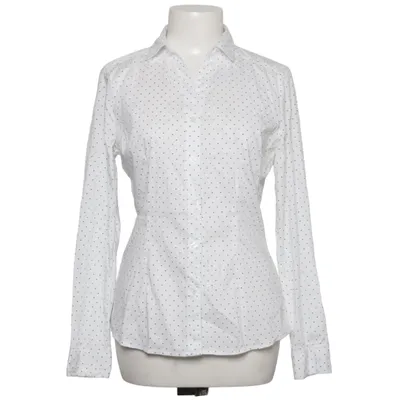 Shirt (White, Black) from Gate Woman Cotton, Elastane, Polyester