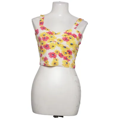 Crop top (Gul, Rosa, Flerfärgad) från One Way