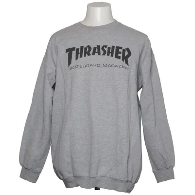 Sweatshirt (Grau) von Thrasher Baumwolle, Polyester