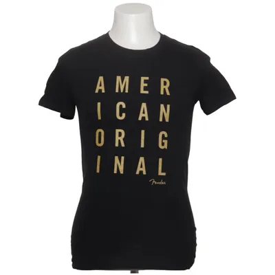 T-shirt (Black) from Fender Cotton