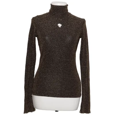 Pul à col roulé (Noir, Or) de Finders Élasthane, Polyamide, Polyester