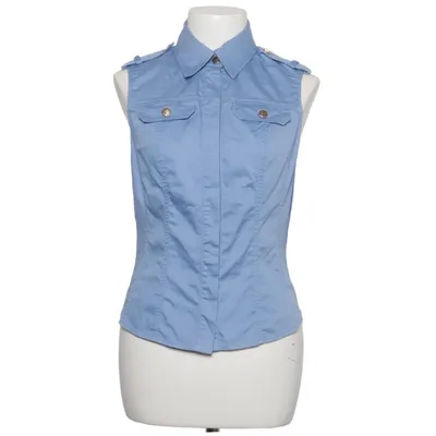 Top (Blue) from Elisabetta Franchi Cotton, Elastane