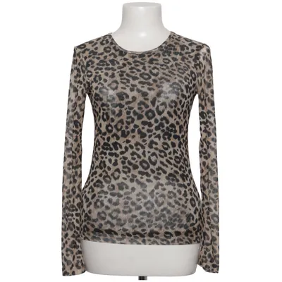 Top (Brown, Black) from Mango Elastane, Polyester