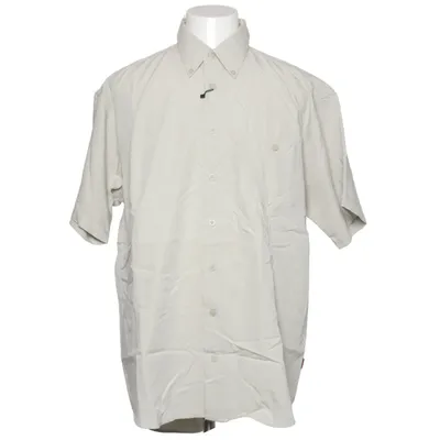 Kortærmet skjorte (Beige) fra News Polyester, Viscose