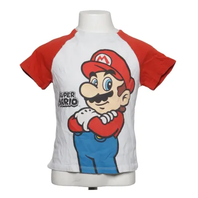 T-shirt (Blanc, Rouge, Bleu) de Nintendo Coton