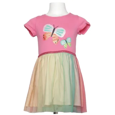 Klänning (Rosa, Flerfärgad) från H&M Bomull, Polyester