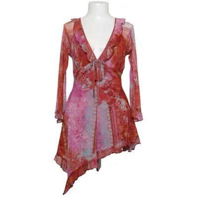 Byxdress (Röd, Rosa, Flerfärgad) från Urban Outfitters Elastan, Polyester