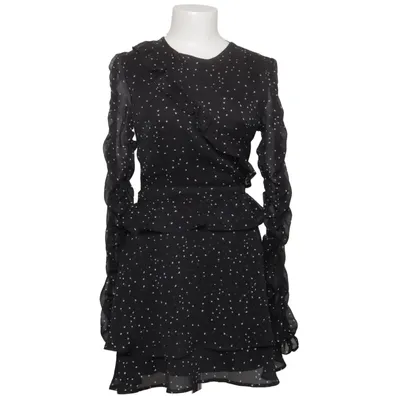 Jurk (Zwart, Wit) van The Girl Who Elastaan, Polyester
