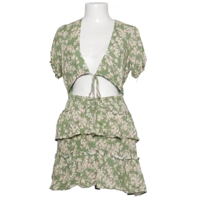 Kjole (Grøn, Beige) fra Mable Polyester, Viscose
