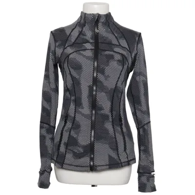 Träningsjacka (Svart, Vit) från Lululemon Athletica Elastan, Polyamid