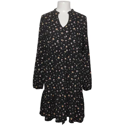 Vente kjole (Sort, Flerfarvet) fra New Look Maternity Elastan, Polyester