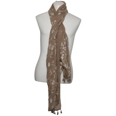 Châle (Marron, Blanc) de Clayre & Eef Polyester