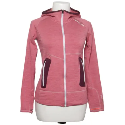 Hoodie (Pink) from Ortovox Elastane, Merino wool, Polyester
