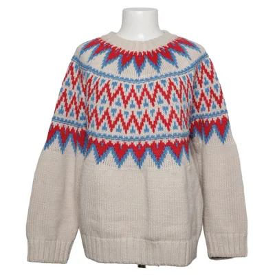 Sweater (Beige, Rød, Blå) fra H&M Akryl, Polyester, Uld